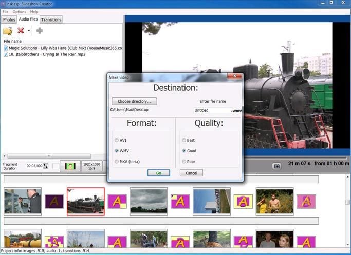 bolide slideshow creator