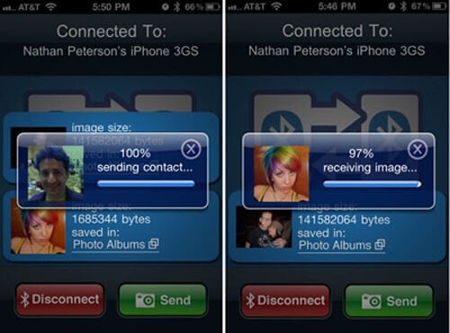 Collegare l'iPhone all'iPad via Bluetooth