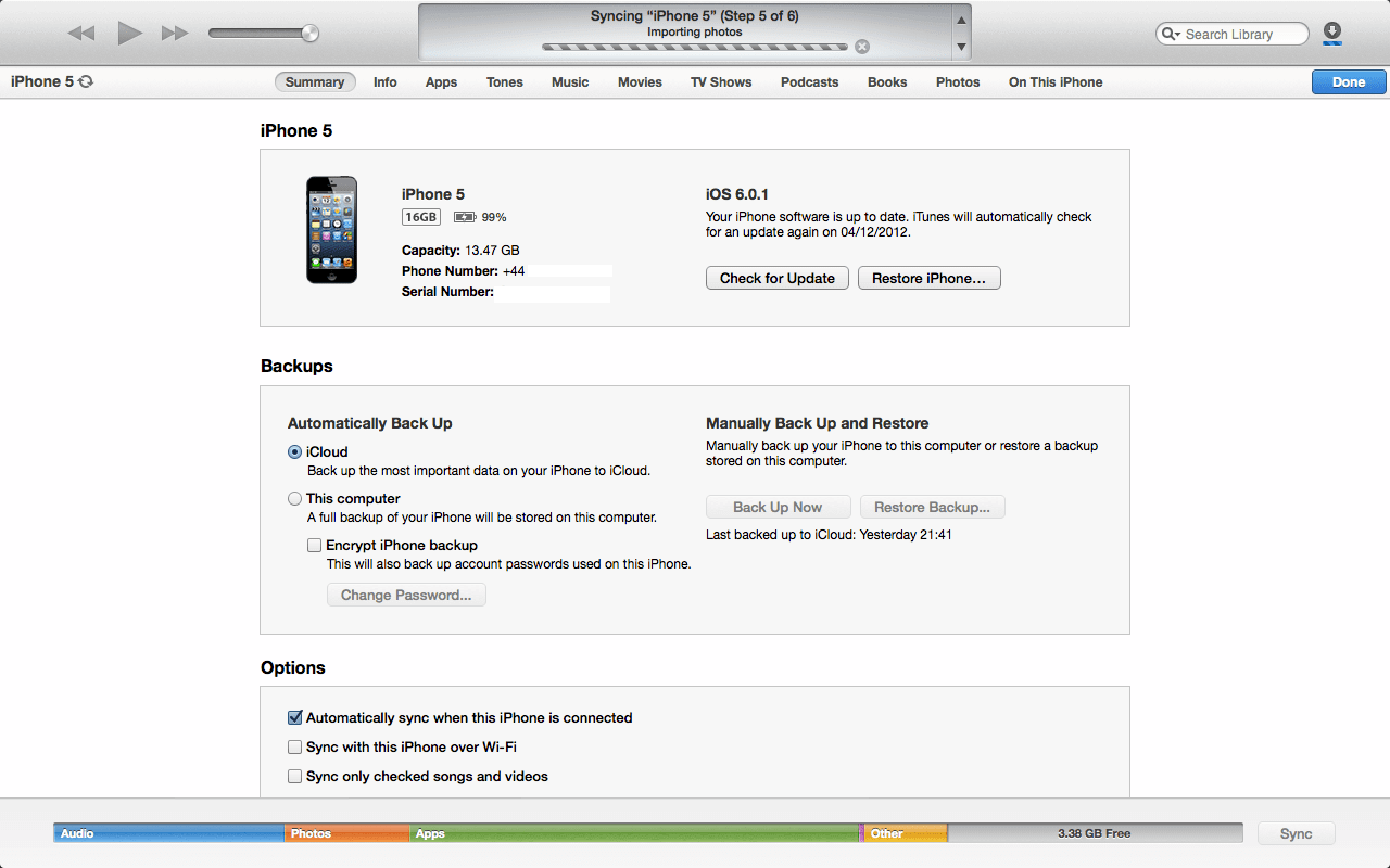 Cómo conectar iPhone a iPad mediante iTunes