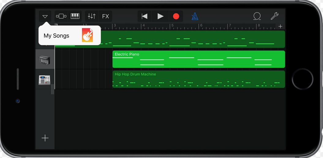 Import loops into garageband