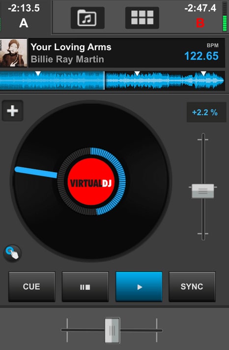 virtual dj home error