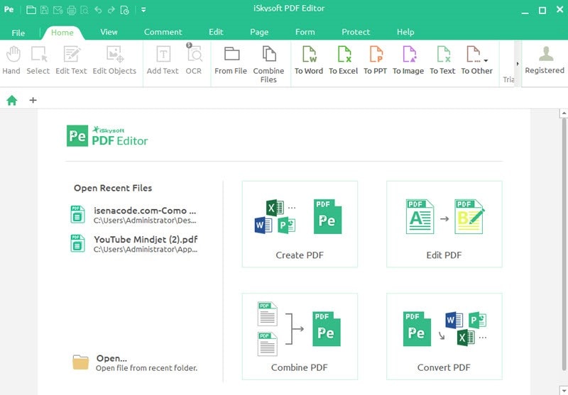 iskysoft pdf converter to excel