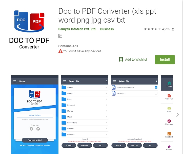 doc to pdf converter