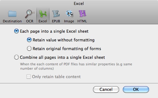 convert scanned pdf to excel