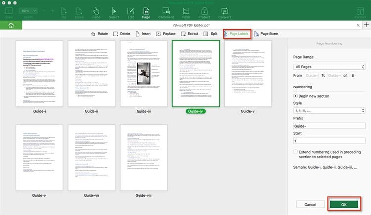 edit pdf pages