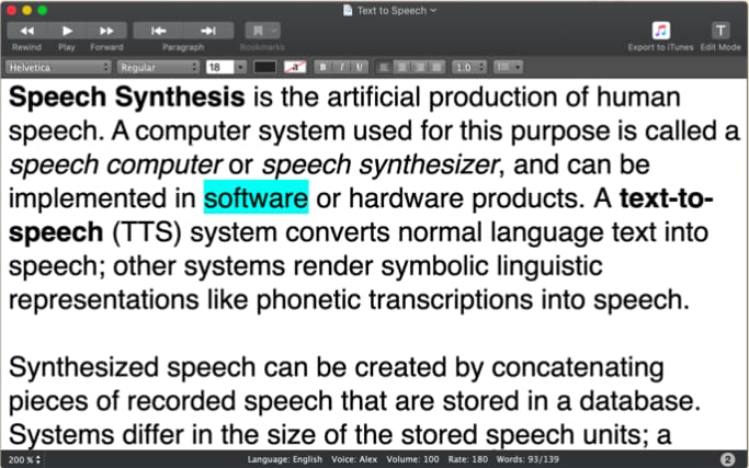 convert voice to text on mac