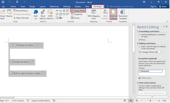 fillable word document