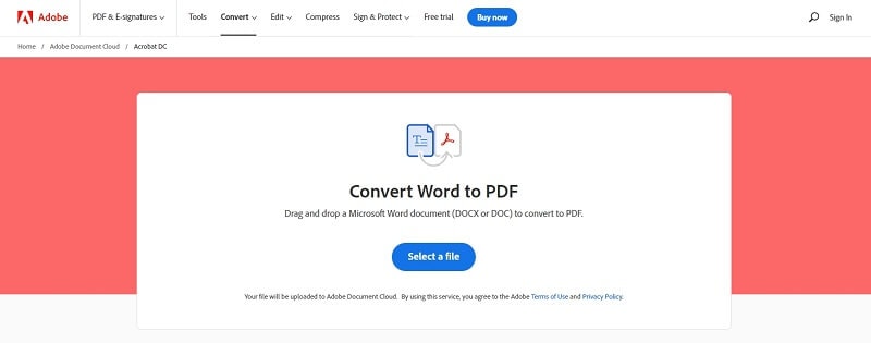 online docx to pdf converter free