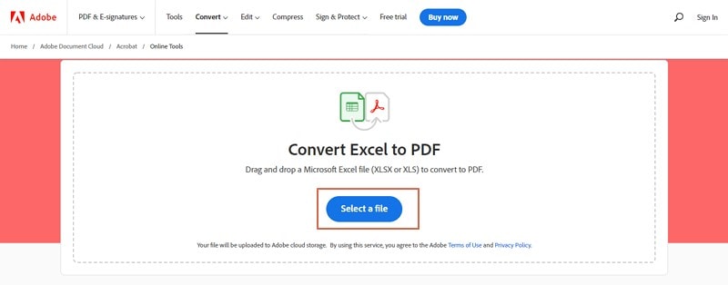 convert excel to pdf