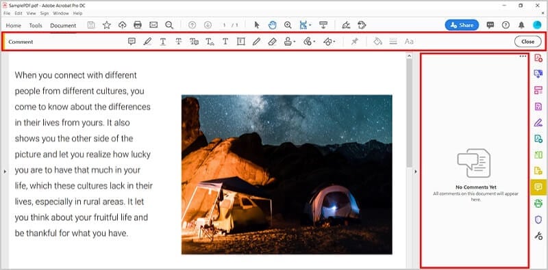 how to highlight pdf files in adobe reader