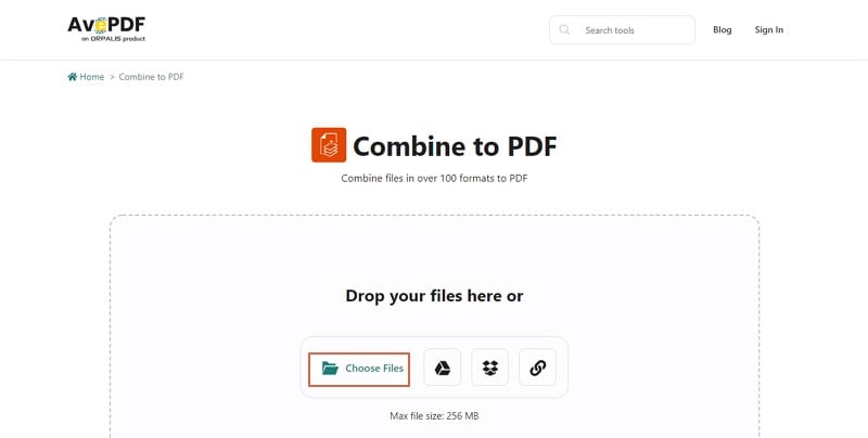 online jpg to pdf combine