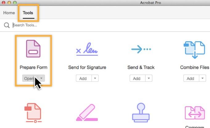 Adobe turn pdf into fillable form