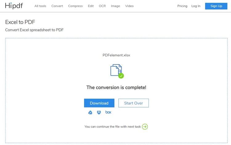 como exportar de excel a pdf