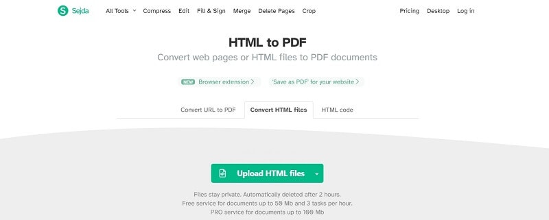 convert html to pdf