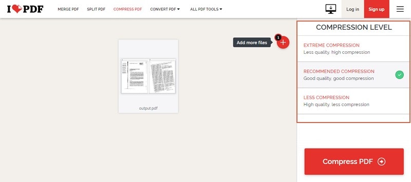 compress pdf online