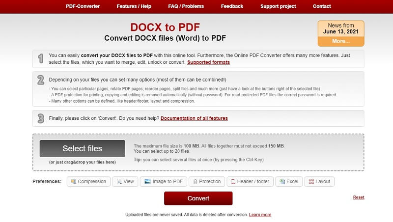 free online doc to pdf converter