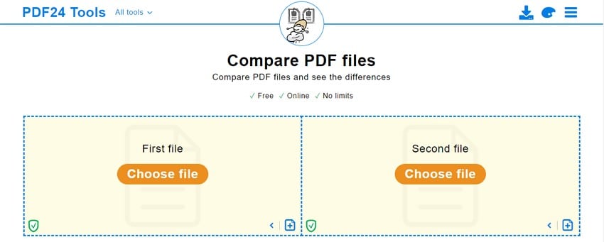 compare pdf online