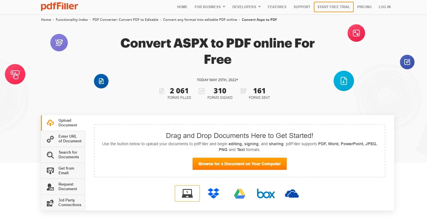 aspx to pdf