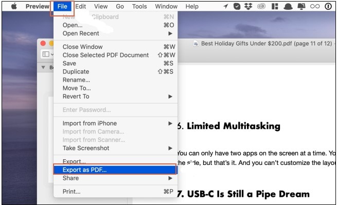 reduce pdf size mac without losing quality