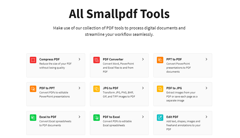 excel to pdf online