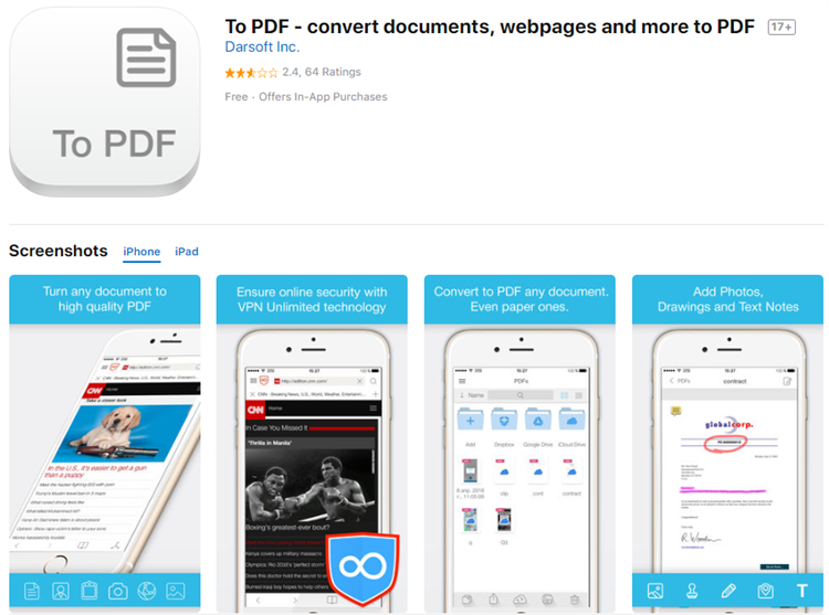 Tips and to to PDF on iPhone and Android