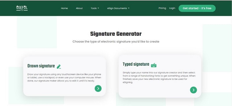 free digital signature creator