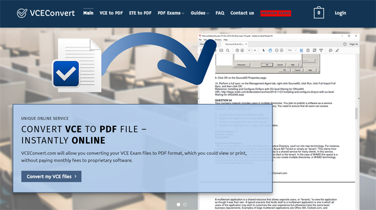 vce a pdf