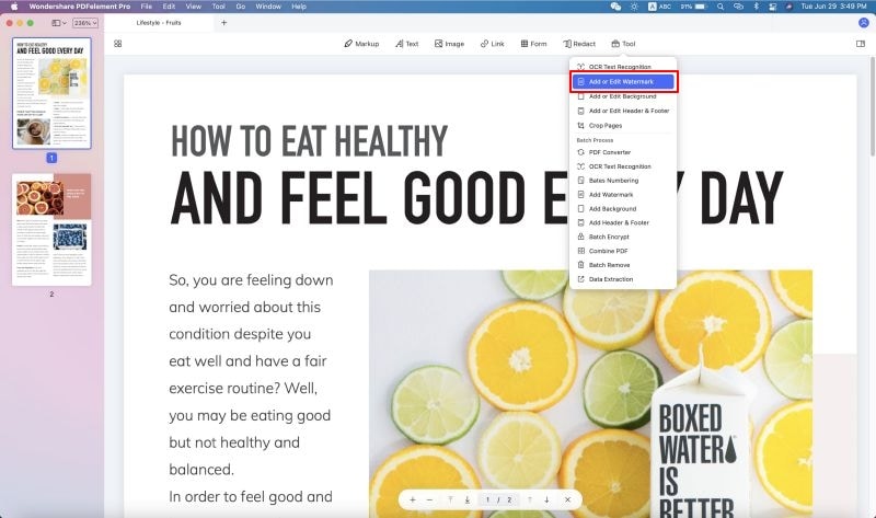 How to Edit Watermarks and Backgrounds in a PDF