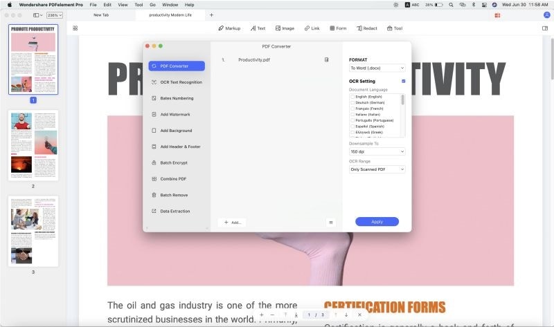 add pdf pages