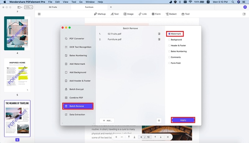 batch remove watermark from pdf
