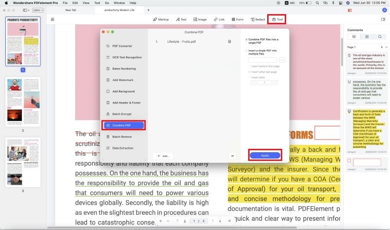 create pdf from multiple images