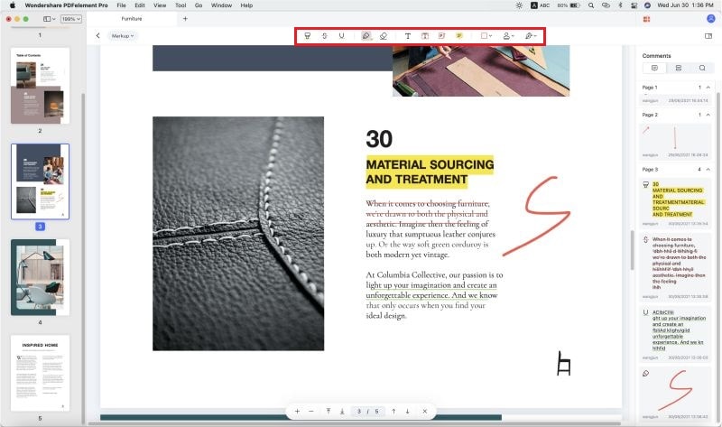 how to annotate pdfs on mac