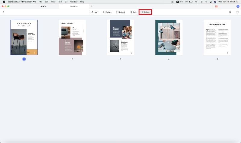 eliminar páginas de un archivo pdf