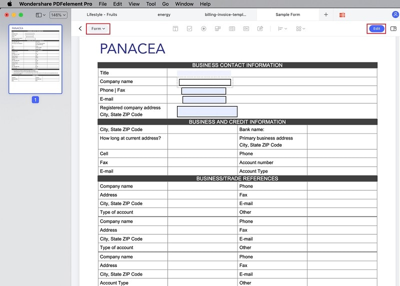 rellenar formulario pdf