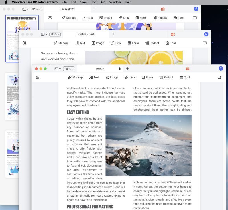 compare pdf mac