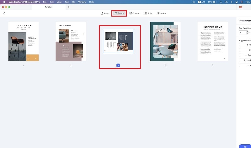 rotate pdf pages