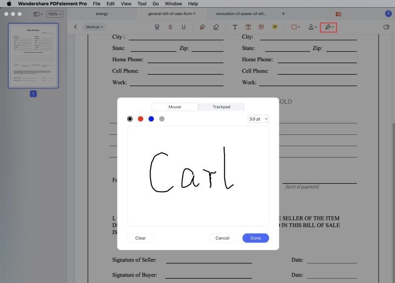 mac pdf software for appending esignatures