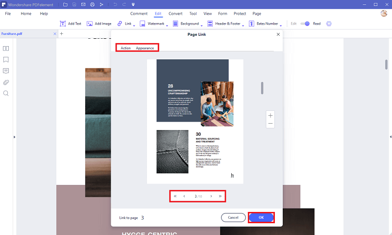 how to add link in pdf