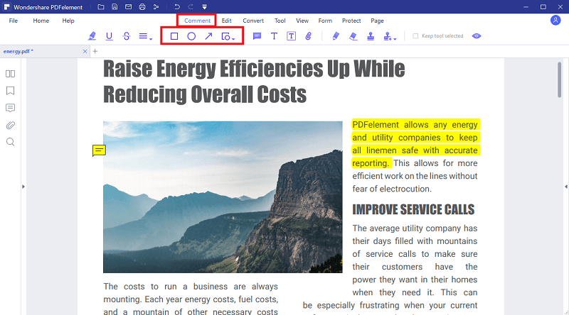 how to highlight on pdf form