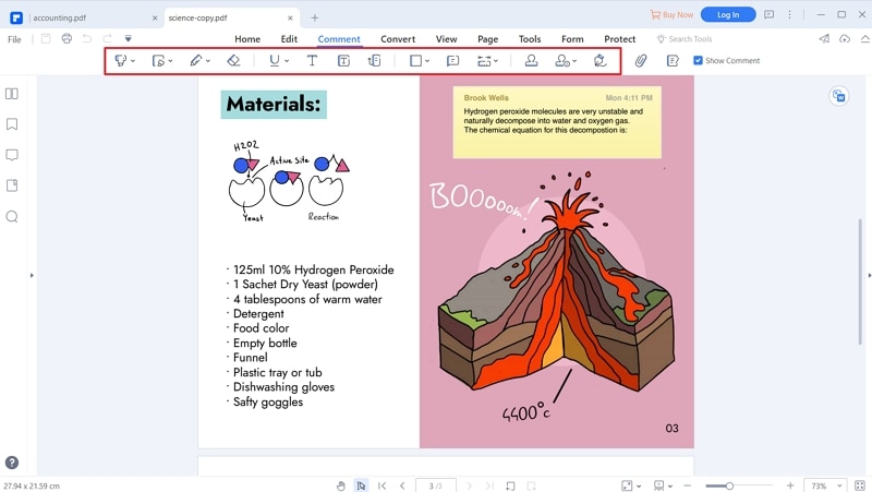 annoter le pdf