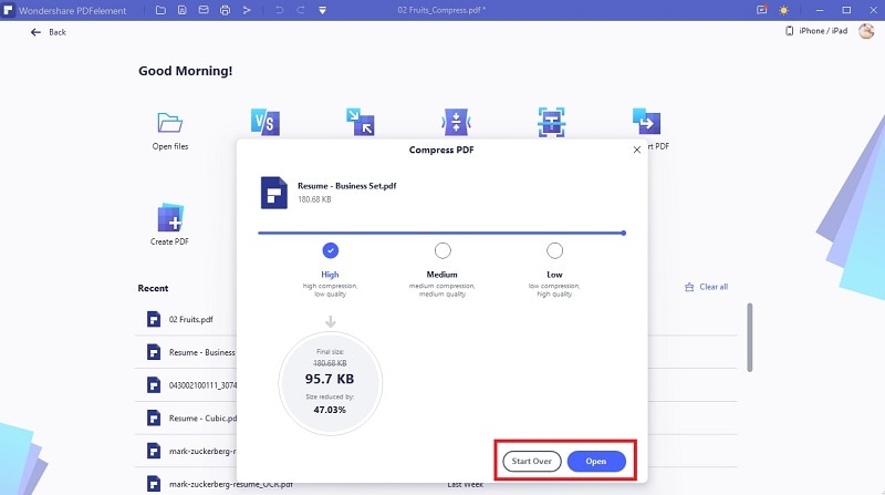 compress pdf to 50kb offline