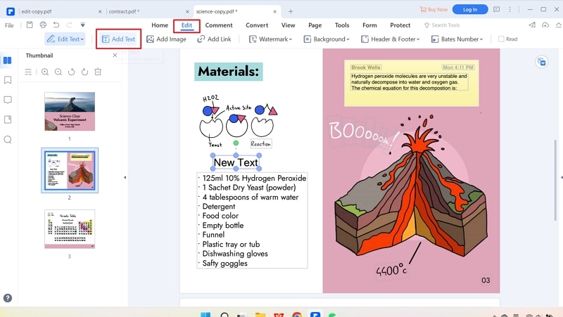 modifica il file pdf