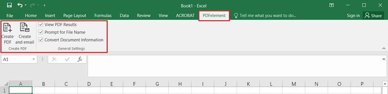 change excel to pdf