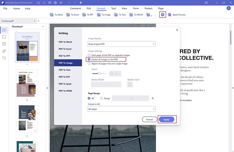 how to add photo into pdf