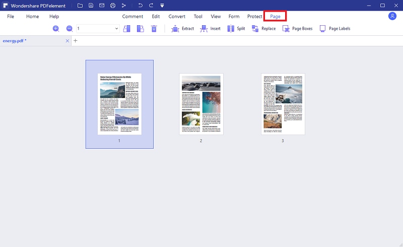 mettre un PDF en miroir