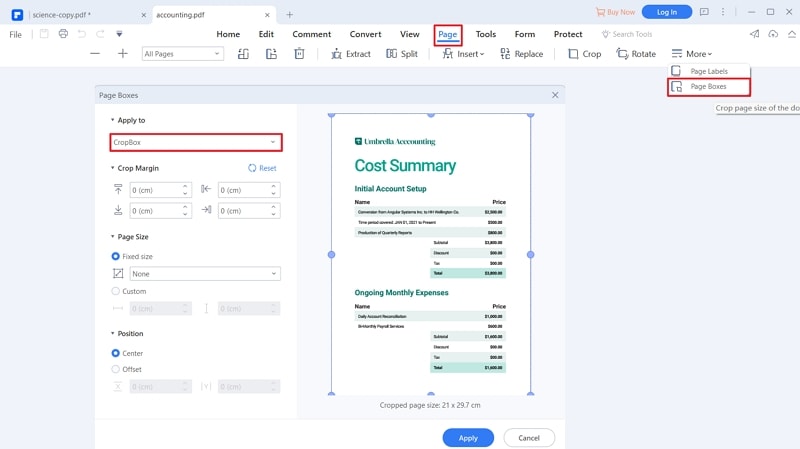 pdf page resizer