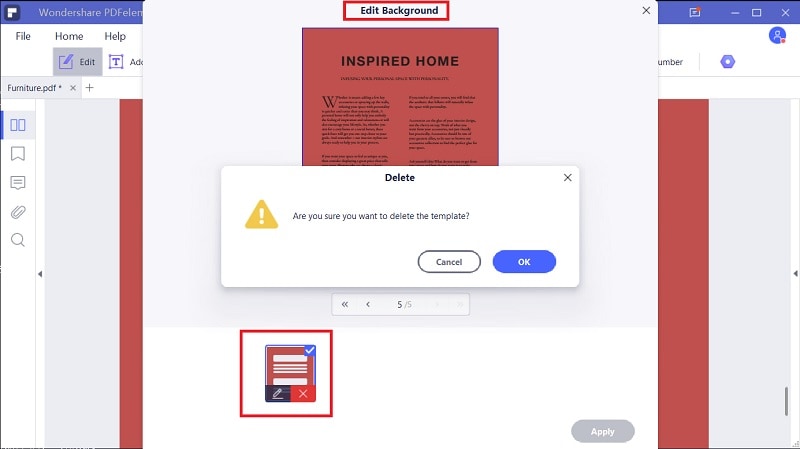 remove pdf background color online