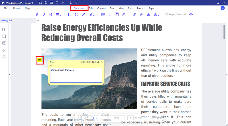 comment lire les commentaires sur un pdf