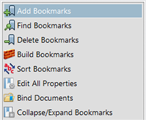 add bookmarks