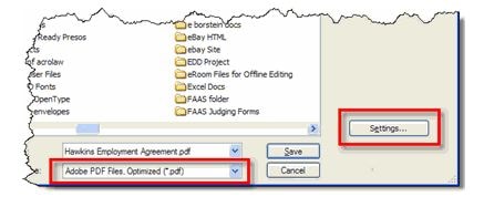 optimize pdf file